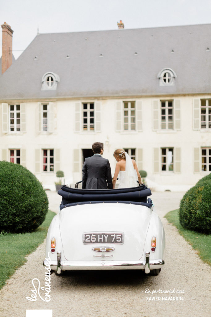 Mariage voiture collection - Les crâneuses - Wedding planner - Mariage Château de Changy - Mariage Loiret