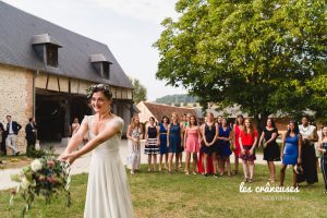 Bouquet mariée - Bohème - Lancé bouquet mariée - Les crâneuses