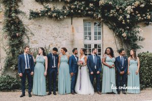 Photo mariage - Témoins - Mariés - Mariage chic - Oise - Wedding planner - Les crâneuses