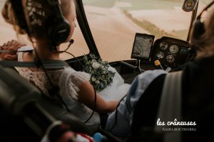 Aérodrome - Mariage - Le Touquet - Cote d'Opale - Hélicoptère mariage