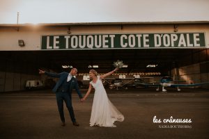 Aérodrome - Mariage - Le Touquet - Cote d'Opale - Hélicoptère mariage