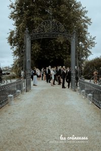 Chateau Vitry la Ville - Décoration mariage - Allée lanternes