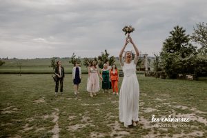 Lancé bouquet - Mariage - Mariée - Fleurs