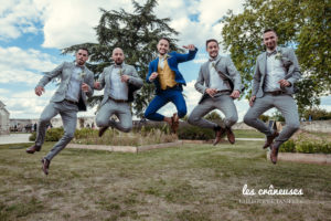 Mariage Grange de Montmartre - Mariage champêtre - Team groom - Les crâneuses