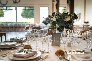 décoration table mariage végétal
