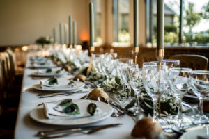 table d'honneur mariage en vert