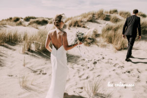 photo mariage dunes, mariage cote opale